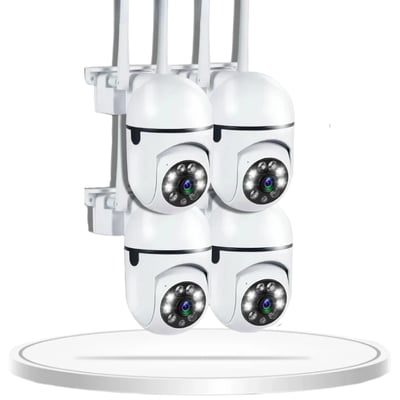 4Pcs MSL Wi-fi Surveillance Camera 1080P 5Ghz Wifi Camera Outdoor