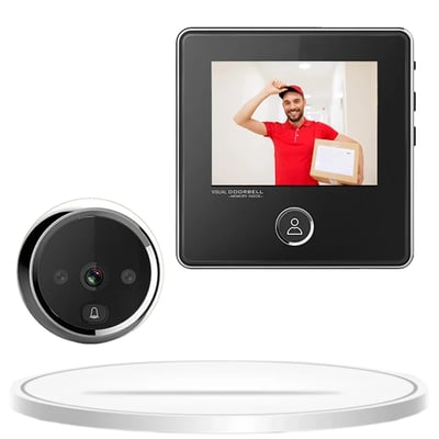 2.8 inch LCD Screen Electronic Door Viewer Bell Night Door Camera