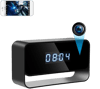 Alarm Clock Mini Camera 1080P HD WiFi IR Night Vision Motion Detection