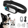 1080P Pet Collar HD Camera with Video Recording Wireless Mini Body Cam for Indoor/Outdoor