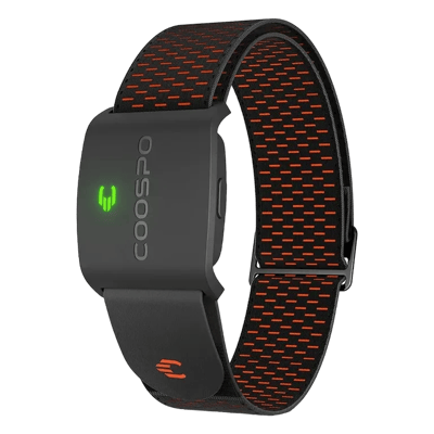 COOSPO HW9 Armband Heart Rate Monitor - HR Zones, Calories, BLE5.0, ANT+