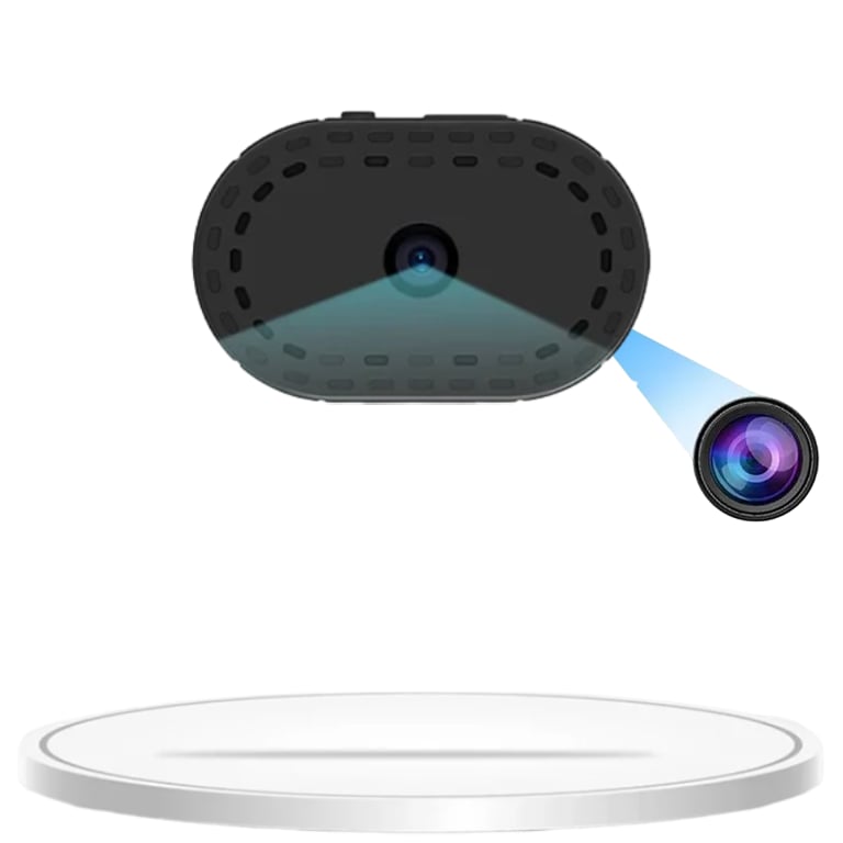 Mini Wireless WiFi Remote Monitor Camera - Tiny Smart IP Camera with 32GB SD Card