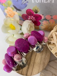 Image 5 of Fuchsia Cuff Bracelet 