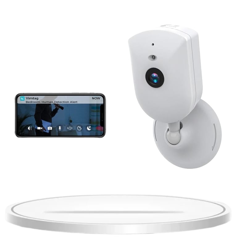6MP Indoor Security WIFI Camera - IP 2-Way Audio, HD Night Vision, AI Human Detect