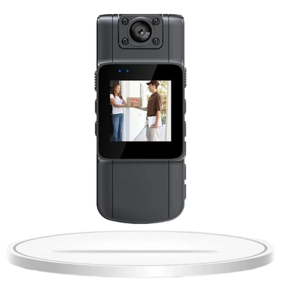 1080P HD Mini Camera - Portable BodyCam with Night Vision