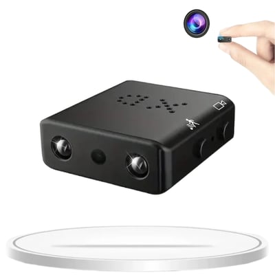 MSL Mini Surveillance Camera - Built-in Battery, Night Vision, Motion Detection, WiFi, App