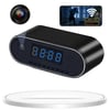 MSL WiFi Camera Clock - 1080P HD Security Cam, Motion Detection, Night Vision, RT App Monitoring