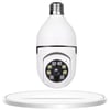 A6 Light Bulb Security Camera 355°Pan 90°Tilt Wifi Outdoor Indoor Light Bulb Camera