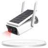 Solar Camera Wireless 3MP Battery Powered WiFi IP Cameras Outdoor 8W Surveillance Waterproof CCTV