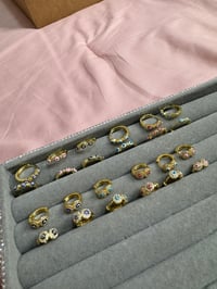 Image 2 of Lovely ojo hoops  