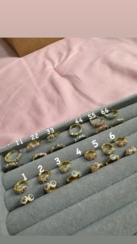 Image 1 of Lovely ojo hoops  