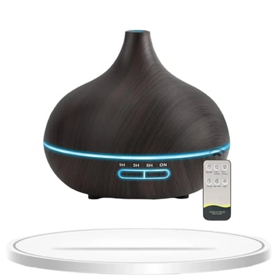 Large Room Essential Oil Diffuser | 18.6oz, Remote Control, Timer, 7 Colors