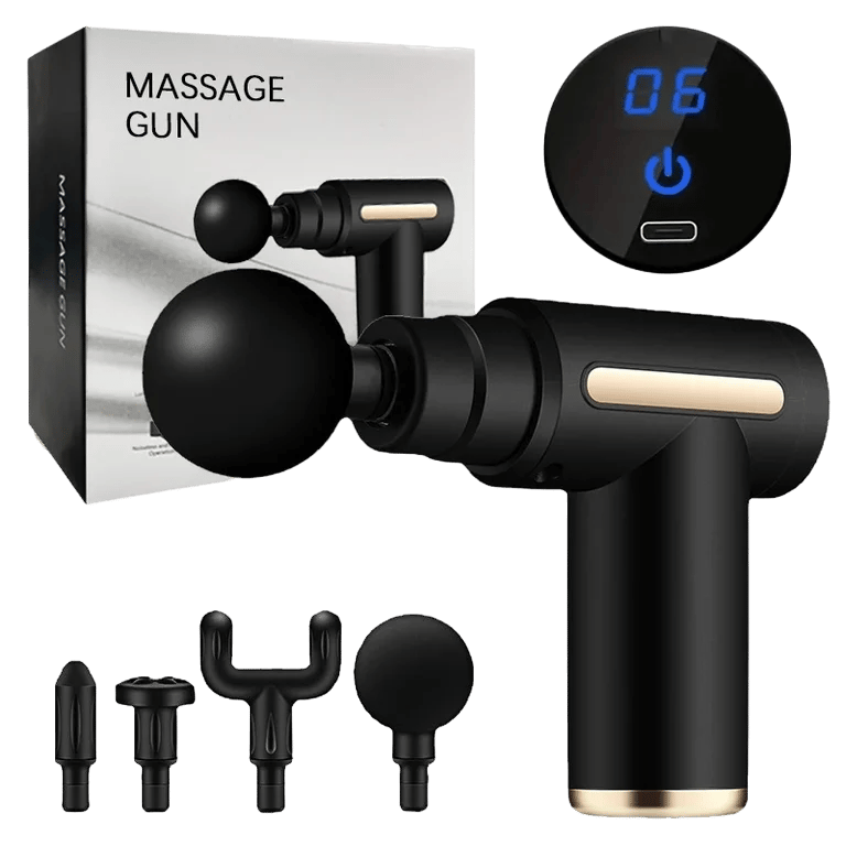 Portable Fascia Gun Deep Tissue Massage Mini Lightweight Adjustable Speed