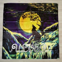 Image 1 of ULVER - Nattens madrigal 3' x 3' Flag (cloth poster Banner tapestry) Black metal Folk