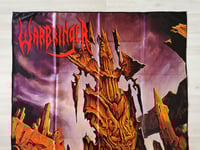 Image 2 of WARBRINGER - Waking into nightmares Flag (cloth poster Banner tapestry) Old school Thrash metal
