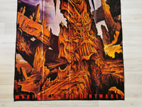 Image 5 of WARBRINGER - Waking into nightmares Flag (cloth poster Banner tapestry) Old school Thrash metal