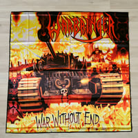 Image 1 of WARBRINGER - War without end Flag 3' x 3' (cloth poster Banner tapestry) Thrash metal