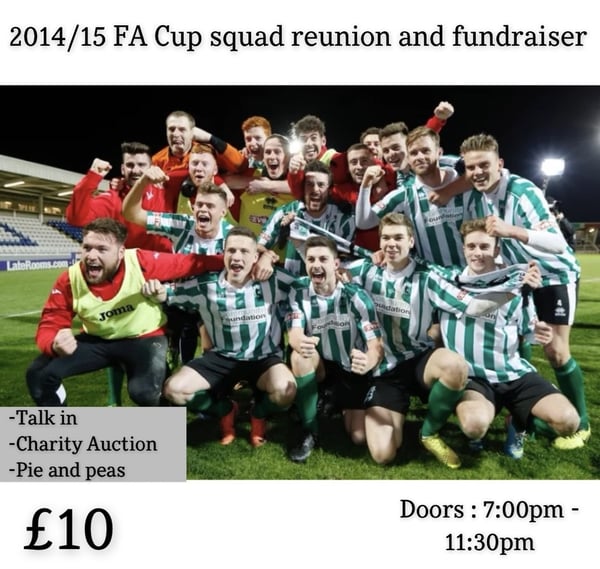 Image of Ticket - Blyth Spartans 2014/15 FA Cup Reunion Night