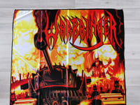 Image 2 of WARBRINGER - War without end Flag (cloth poster Banner tapestry) Thrash metal