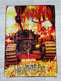 Image 1 of WARBRINGER - War without end Flag (cloth poster Banner tapestry) Thrash metal