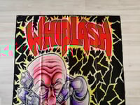 Image 2 of WHIPLASH - Power and pain Flag (cloth poster Banner tapestry) Old school Thrash metal