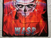 Image 5 of W.A.S.P. - Love machine Flag (cloth poster Banner tapestry) Heavy metal Blackie Lawless