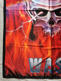 Image 6 of W.A.S.P. - Love machine Flag (cloth poster Banner tapestry) Heavy metal Blackie Lawless