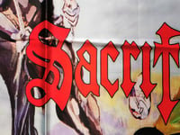 Image 7 of SACRIFICE - Apocalypse inside Flag (cloth poster Banner tapestry) Canadian thrash metal