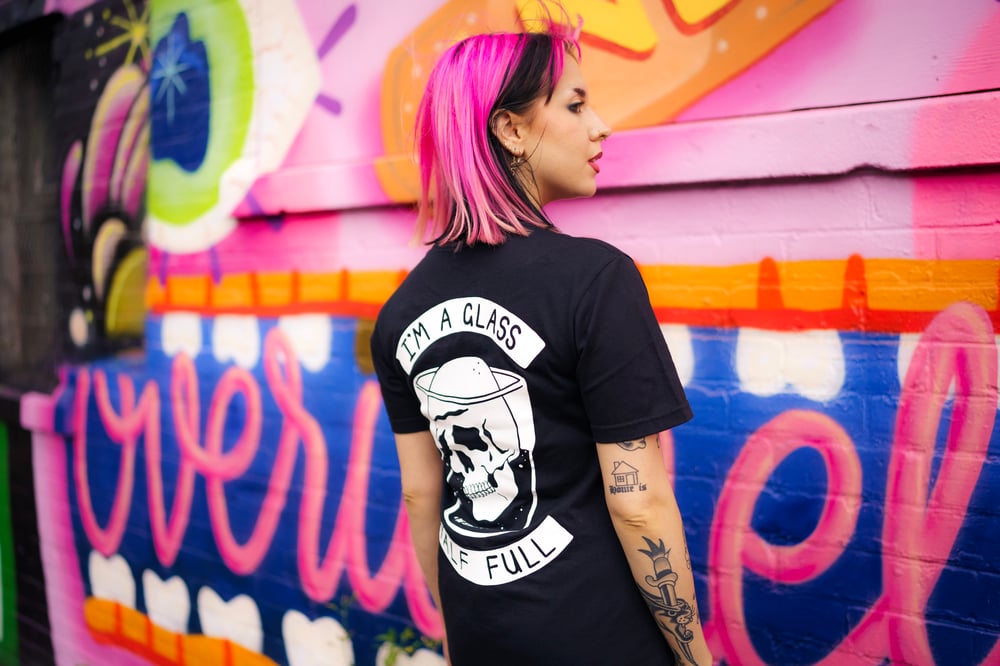 Image of The Black Half Full Tee