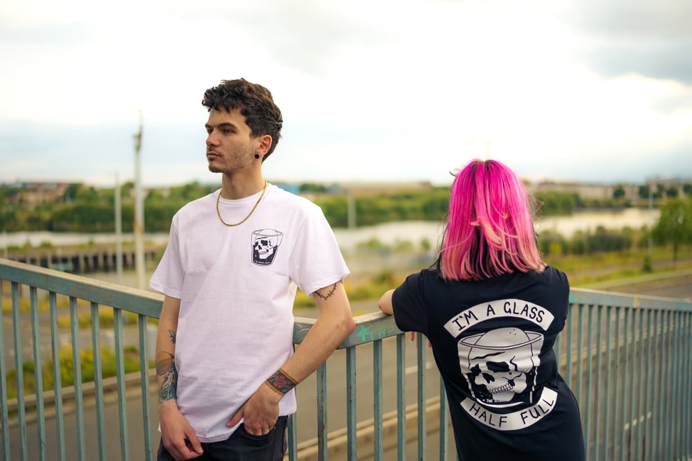 Image of The Black Half Full Tee