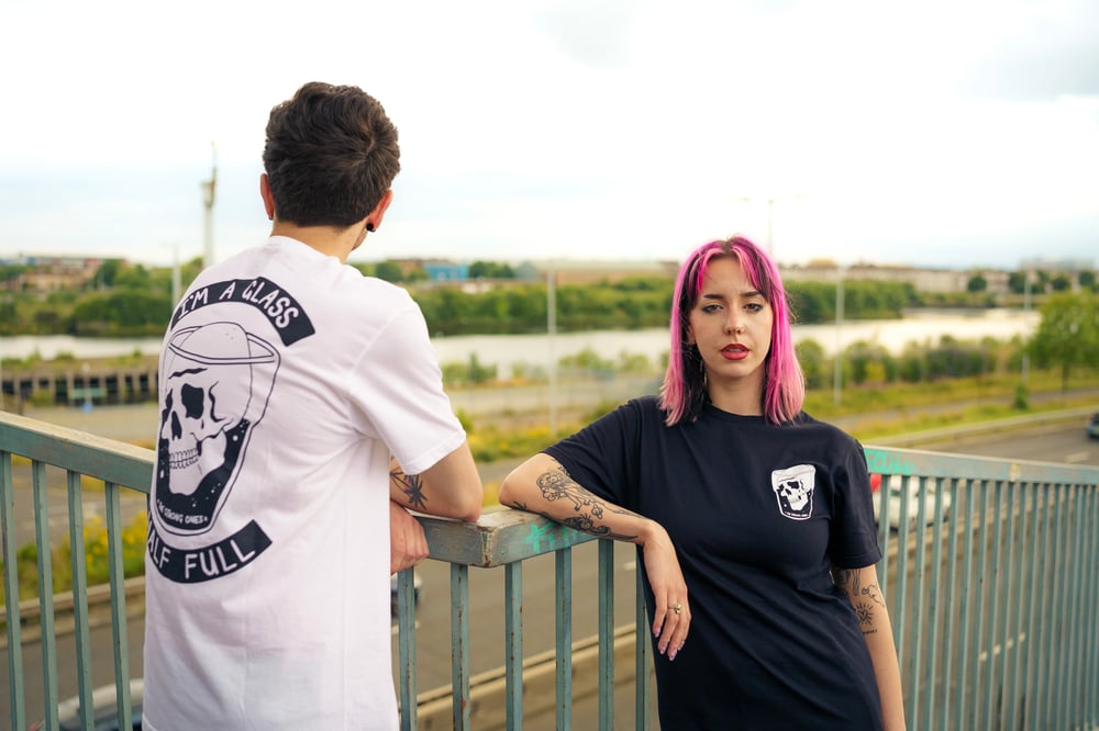 Image of The White Half Full Tee