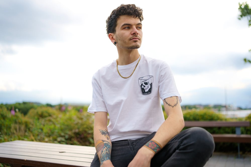 Image of The White Half Full Tee