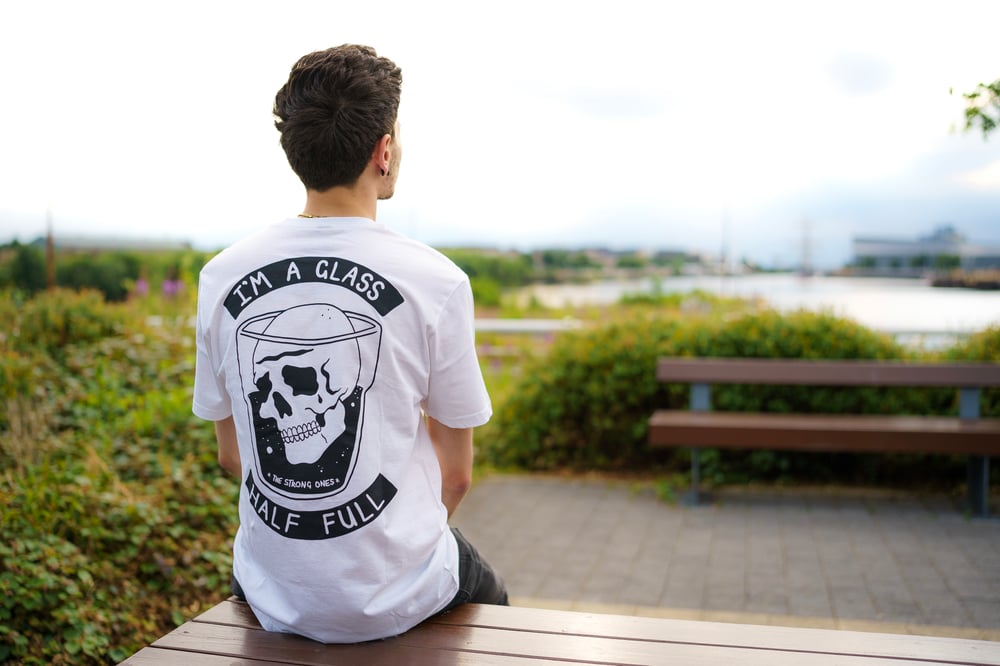 Image of The White Half Full Tee