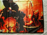 Image 5 of MANOWAR - The triumph of steel Flag 3' x 3' (cloth poster Banner tapestry) Heavy Power metal