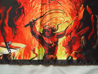 Image 6 of MANOWAR - The triumph of steel Flag 3' x 3' (cloth poster Banner tapestry) Heavy Power metal