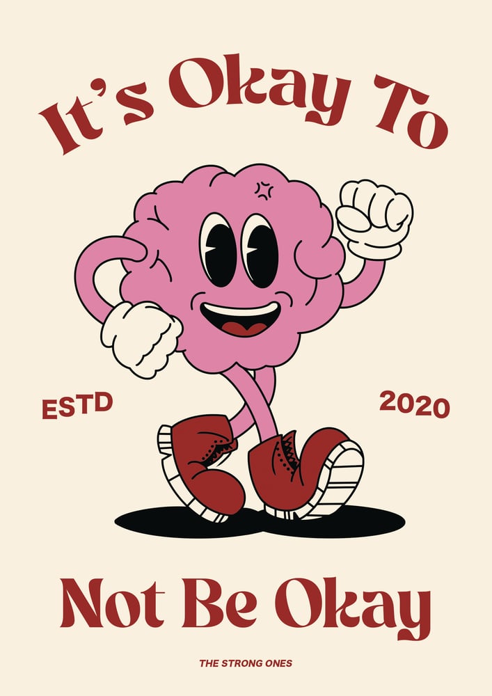 Image of The It's Okay A5 300gsm Print