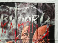 Image 3 of OBITUARY - Back from the dead Flag 3' x 3' (cloth poster Banner tapestry) Death metal