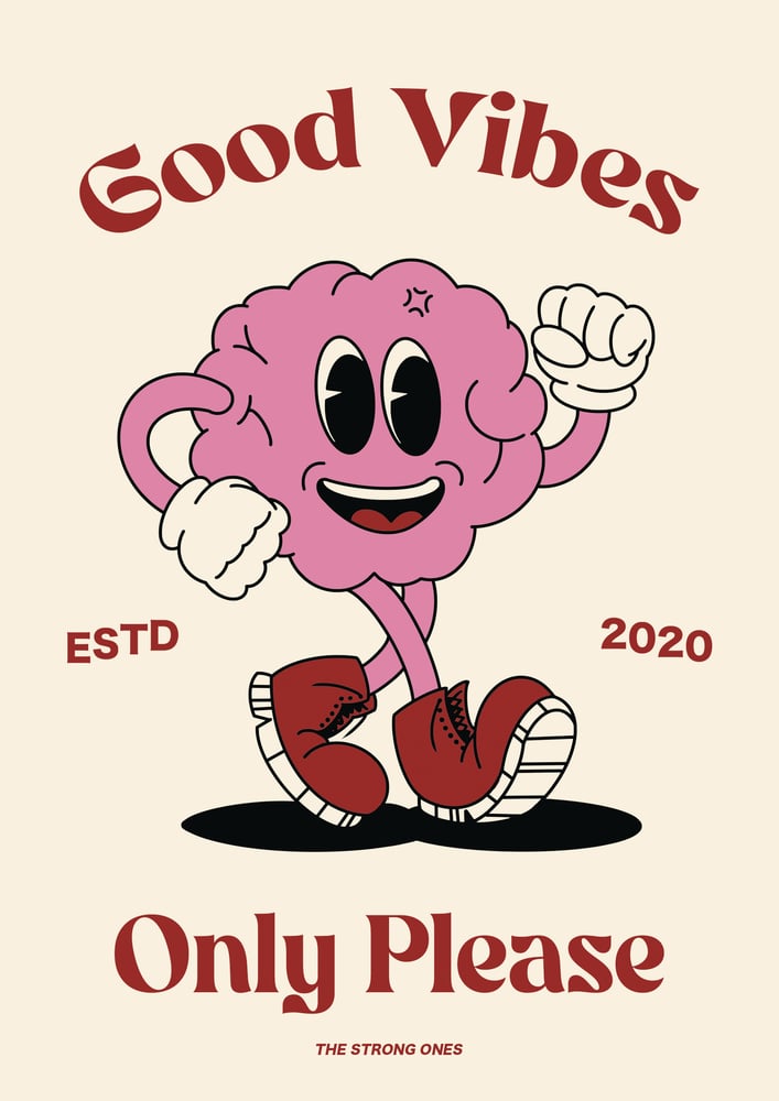 Image of The Good Vibes A5 300gsm Print