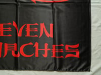 Image 5 of POSSESSED - Seven churches Flag 3' x 3' (cloth poster Banner tapestry) Old school Death metal