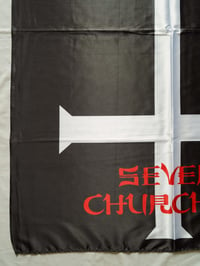 Image 6 of POSSESSED - Seven churches Flag (cloth poster Banner tapestry) Death metal