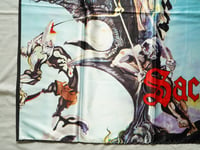 Image 4 of SACRIFICE - Apocalypse inside Flag 3' x 3' (cloth poster Banner tapestry) Canadian thrash metal