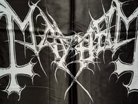 Image 5 of MAYHEM - De mysteriis dom sathanas Flag (cloth poster Banner tapestry) Black metal Euronymous