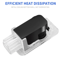 Image 5 of 2Pcs LED LASER HQ AUDI Car Door logo Projector Welcome Light Courtesy