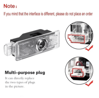 Image 4 of 2Pcs LED LASER HQ BMW Car Door logo Projector Welcome Light Courtesy