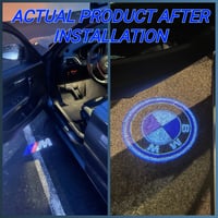 Image 5 of 2Pcs LED LASER HQ BMW Car Door logo Projector Welcome Light Courtesy