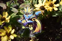 Image 2 of Band-Style Zeraora Holographic Acrylic Keychain