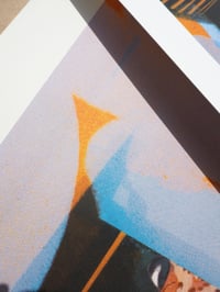 Image 3 of A head filled with tigers... A3 Screenprint