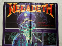 Image 2 of MEGADETH - Holy wars Flag (cloth poster Banner tapestry) Thrash Speed metal Dave Mustaine