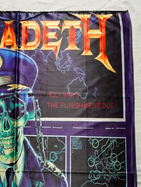 Image 7 of MEGADETH - Holy wars Flag (cloth poster Banner tapestry) Thrash Speed metal Dave Mustaine