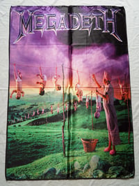 Image 1 of MEGADETH - Youthanasia Flag (cloth poster Banner tapestry) Thrash Speed metal Dave Mustaine